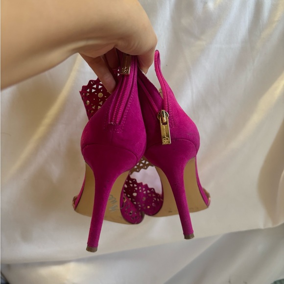 Jessica Simpson pinkish purple heels - Picture 4 of 9